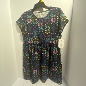 Floral Kids Dress - Multicolor